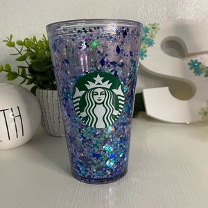 Mermaid Vibes Grande (16oz) snow globe tumbler 🐚